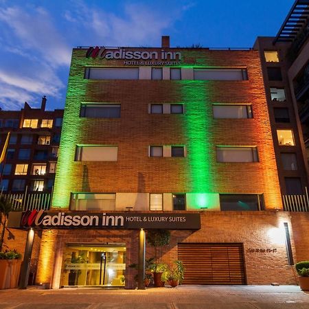 Hotel Madisson Inn Luxury By Geh Suites Bogotá Dış mekan fotoğraf